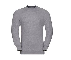 Russell JZ762 - Men's Raglan Sleeve Sweatshirt Light Oxford