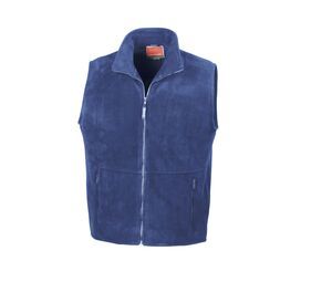 Result RS037 - Men's sleeveless fleece vest Royal blue