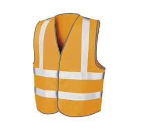 Result RS201 - High Visibility Sleeveless Vest Fluorescent Orange