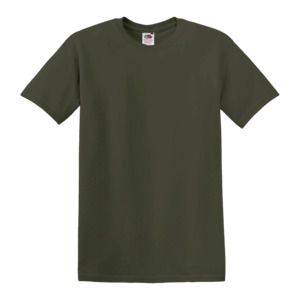 Fruit of the Loom SC230 - Kortærmet t-shirt til mænd Classic Olive