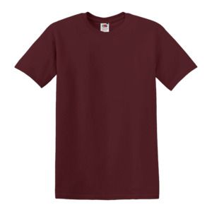 Fruit of the Loom SC230 - Kortærmet t-shirt til mænd Brick Red