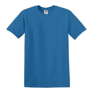 Fruit of the Loom SC230 - Kortærmet t-shirt til mænd Azure Blue