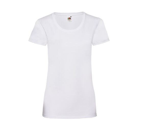 Fruit of the Loom SC600 - Camiseta de algodón Lady-Fit para mujer