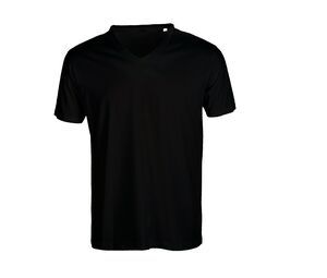 Sans Étiquette SE683 - No Label V Neck T-Shirt Black