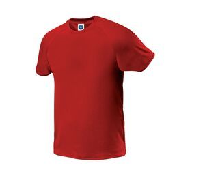 Starworld SW300 - Men's technical t-shirt with raglan sleeves Red