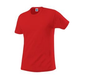 Starworld SW380 - Men's T-Shirt 100% cotton Hefty Bright Red