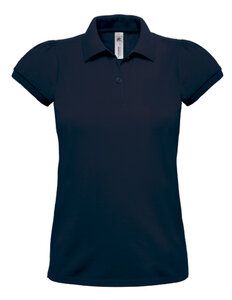 B&C BC441 - Women's short-sleeved polo shirt Deep Navy