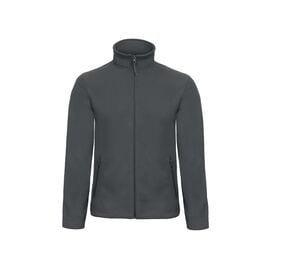B&C BC51F - Women's zipped fleece jacket Dark Grey