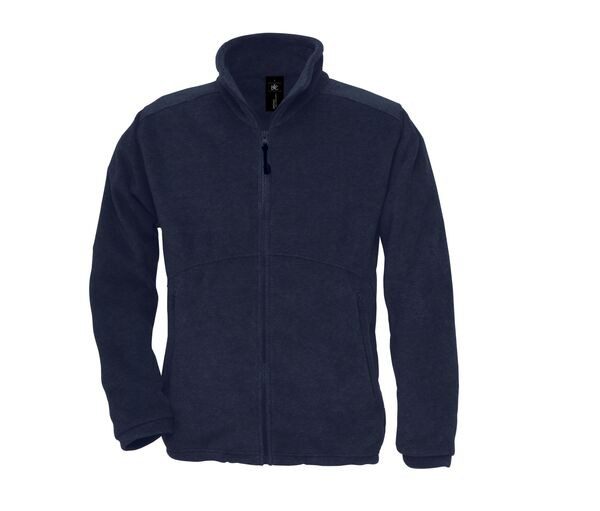 B&C BC600 - Chaqueta polar de hombre con cremallera grande