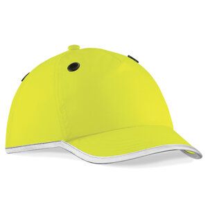 Beechfield BF535 - Men's high visibility cap Fluorescent Yellow