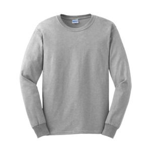 Gildan GN186 - Men's Ultra-T Long Sleeve T-Shirt Sport Grey