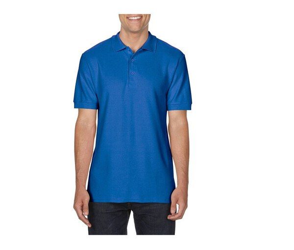 Gildan GN858 - Polo de hombre en piqué de algodón premium