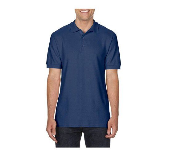 Gildan GN858 - Polo de hombre en piqué de algodón premium