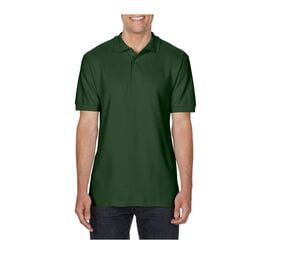 Gildan GN858 - Men's Premium Pique Cotton Polo Shirt Forest Green