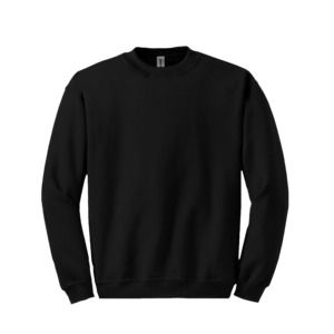 Gildan GN910 - Heavy Blend Adult Sweatshirt Met Ronde Hals Zwart