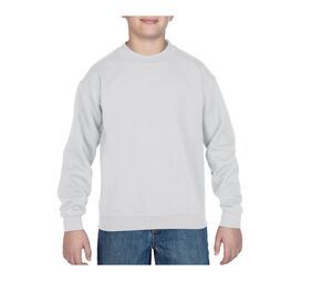 Gildan GN911 - Kids Round Neck Sweatshirt White