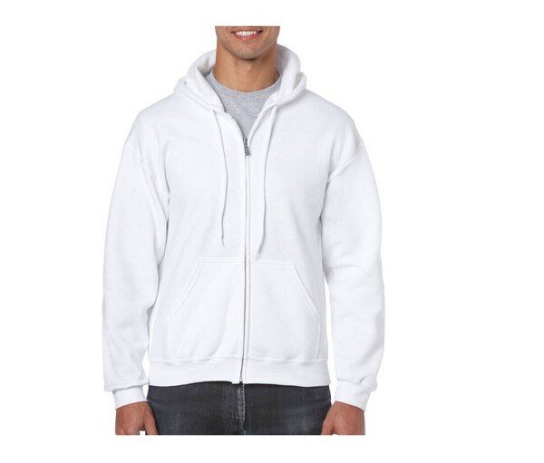 Gildan GN960 - Mens All-Season Full Zip Hoodie with Kangaroo Pockets