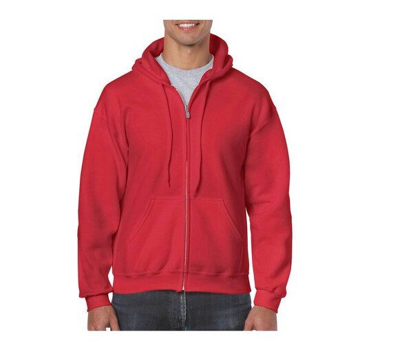 Gildan GN960 - Mens All-Season Full Zip Hoodie with Kangaroo Pockets