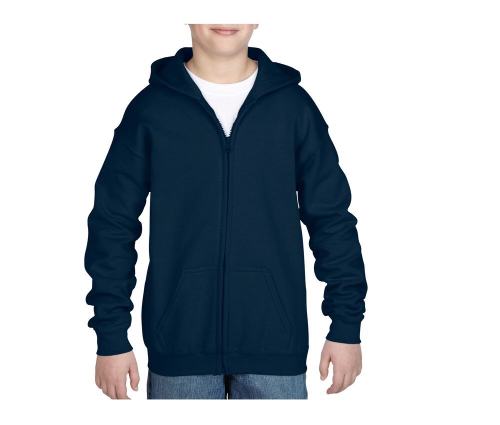 Gildan GN962 - Youth Full Zip Hooded Sweatshirt