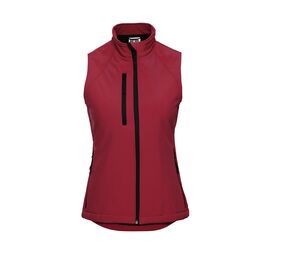 Russell JZ41F - Softshell Bodywarmer Classic Red