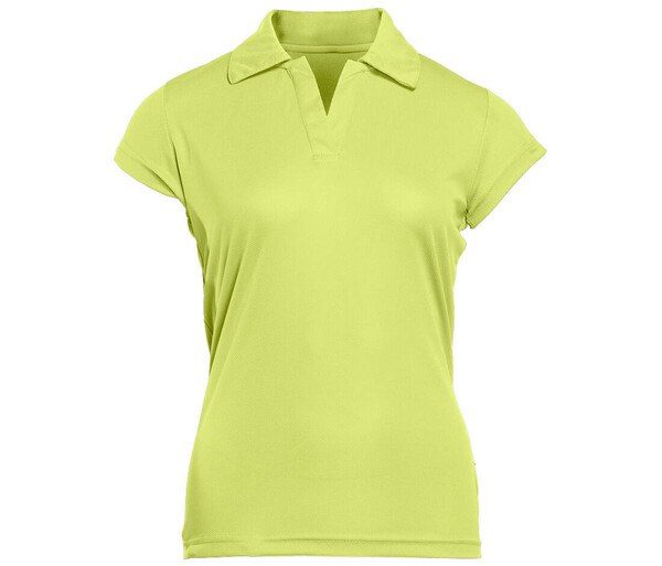 Pen Duick PK151 - Comfort Fit V-Neck Polo with Cap Sleeves