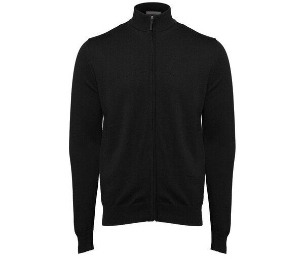 Pen Duick PK453 - Classic Ribbed Full Zip Cotton Blend Jumper