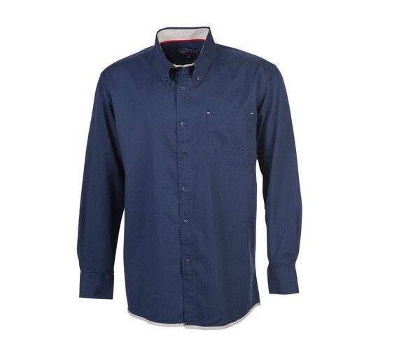 Pen Duick PK605 - Elegant Twill Shirt with Contrasted Details