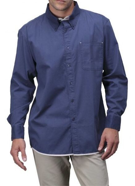 Pen Duick PK605 - Elegant Twill Shirt with Contrasted Details