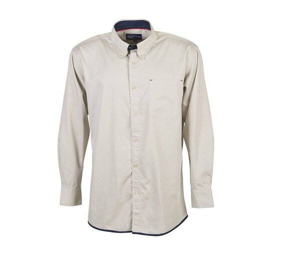 Pen Duick PK605 - Camisa Manga Larga BRANDY