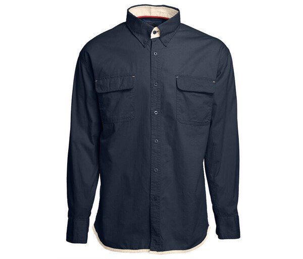 Pen Duick PK610 - Classic Twill Shirt with Contrasted Details