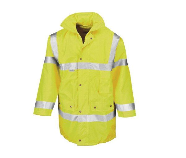 Result RS018 - High-Visibility Reflective Safety Jacket with Hood