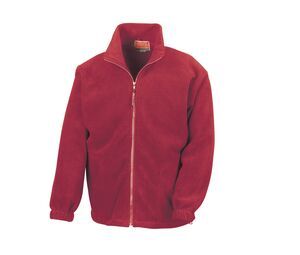 Result RS036 - Men's Zipped Fleece Red