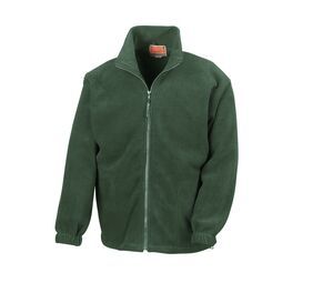 Result RS036 - Men's Zipped Fleece Forest Green