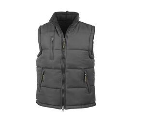 Result RS088 - Women's sleeveless fleece vest Black