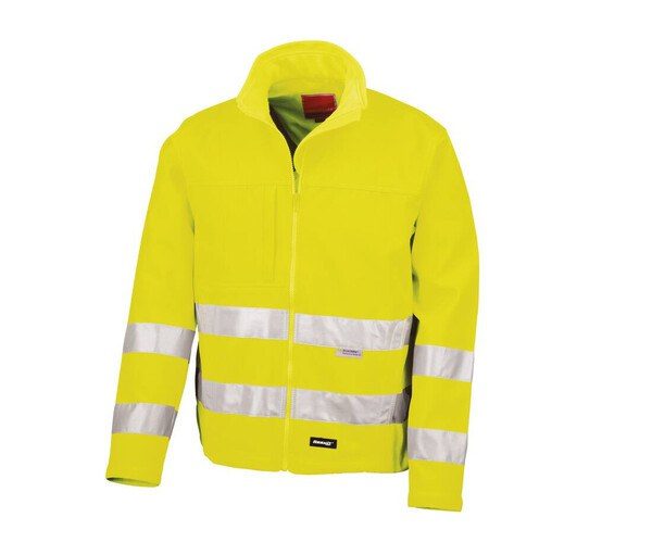 Result RS117 - Safe-Guard Hi-Vis Soft Shell Jacket