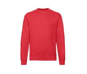 Fruit of the Loom SC250 - Sweatshirt mit geraden Ärmeln Rot