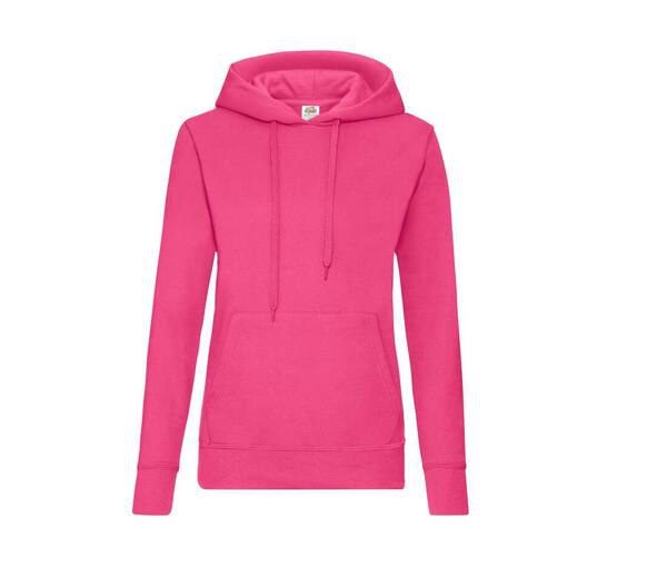 Fruit of the Loom SC269 - Sudadera con capucha para mujer con bolsillo canguro