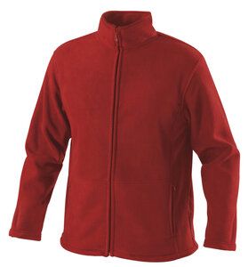 Starworld SW70N - Men's fleece zippered pockets Bright Red