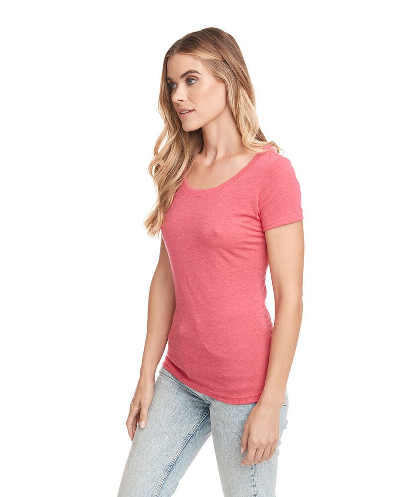 Next Level 6730 - Ladies' Triblend Scoop