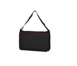 Black&Match BM902 - Messenger Bag Black/Red