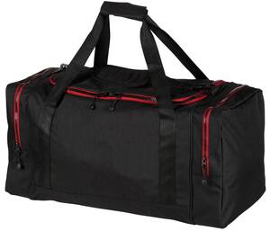 Black&Match BM907 - Sport Bag 55 Black/Red