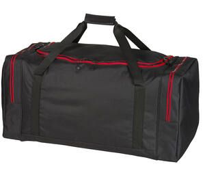 Black&Match BM908 - Sport Bag 85 Black/Red