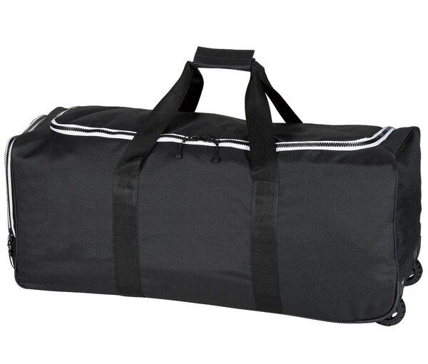 Black&Match BM909 - Polyester Travel Trolley Bag with Retractable Handle