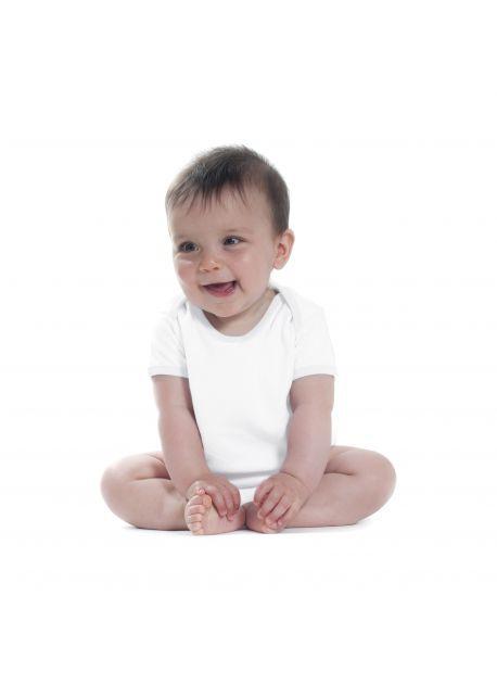 Larkwood LW051 - Contrast Baby Bodysuit