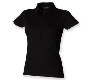 Skinnifit SK042 - Women's stretch polo shirt Black