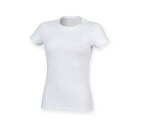 Skinnifit SK121 - Women's stretch cotton T-shirt White