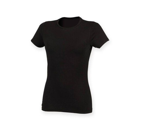 Skinnifit SK121 - Camiseta mujer algodón stretch