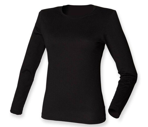 Skinnifit SK124 - Camiseta mujer stretch manga larga