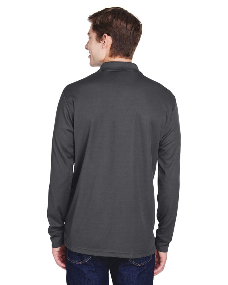 Ash CityCore 365 88192P - Adult Pinnacle Performance Piqué Long Sleeve Polo with Pocket