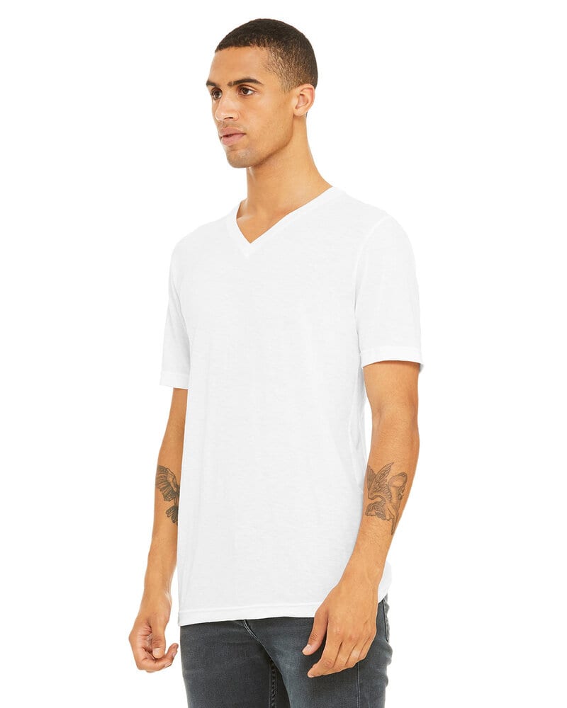 Bella+Canvas 3415C - Unisex Triblend Short-Sleeve V-Neck T-Shirt